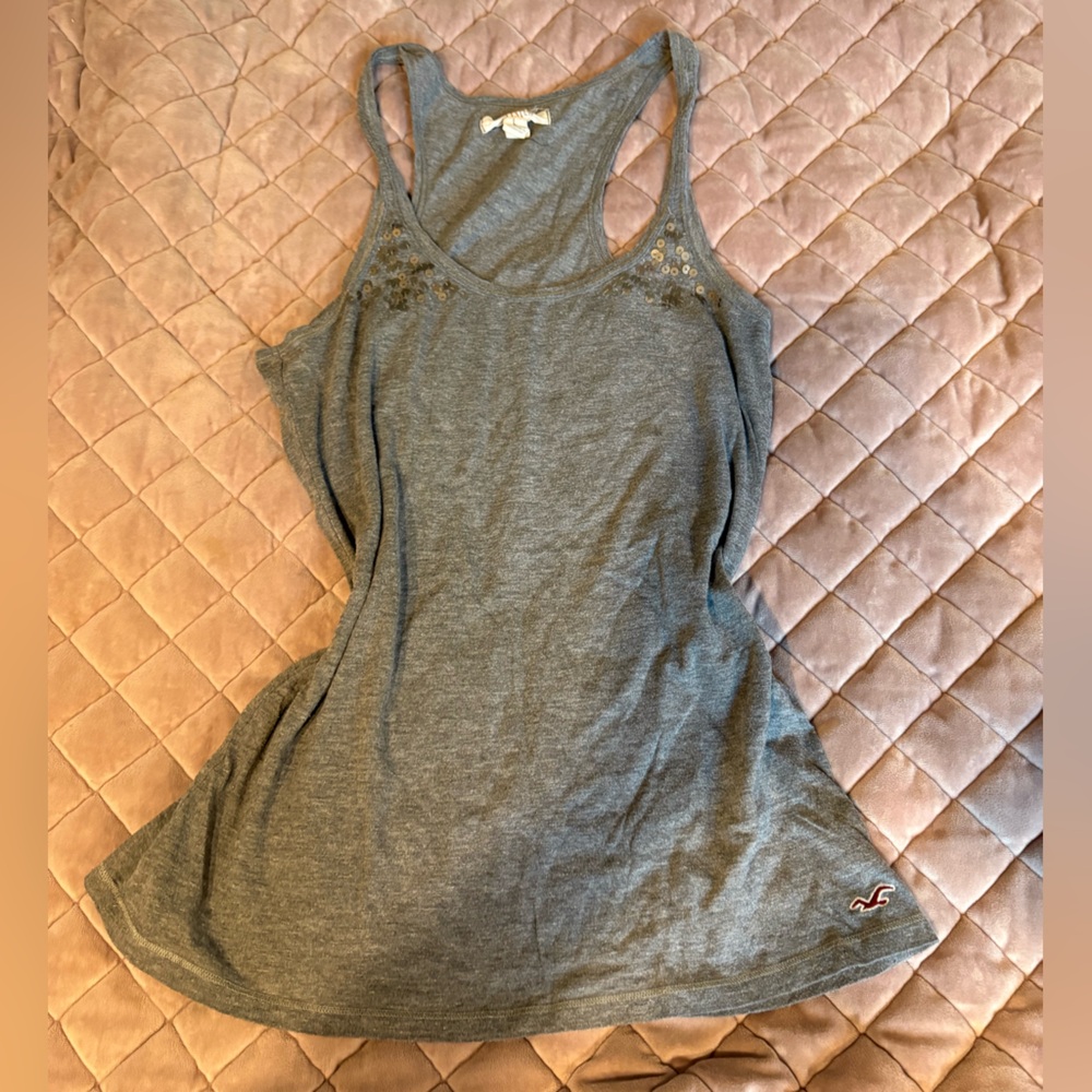 Grey Hollister tanktop